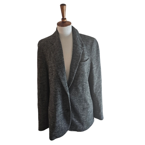 Vince 100% Wool Gray Blazer Jacket 10 NWT - Picture 4 of 10